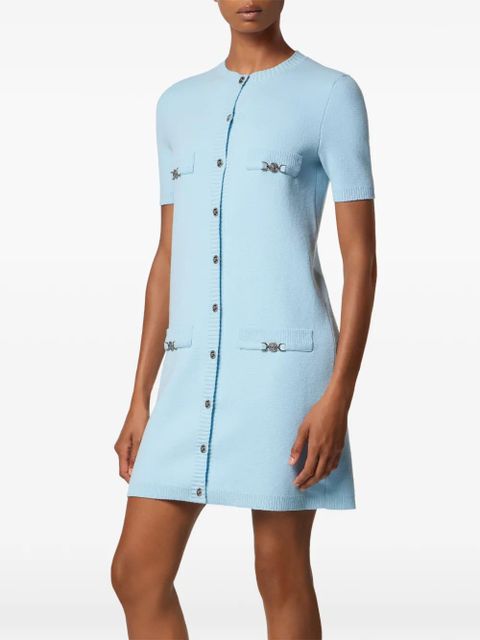 Versace wool mini dress - Blue