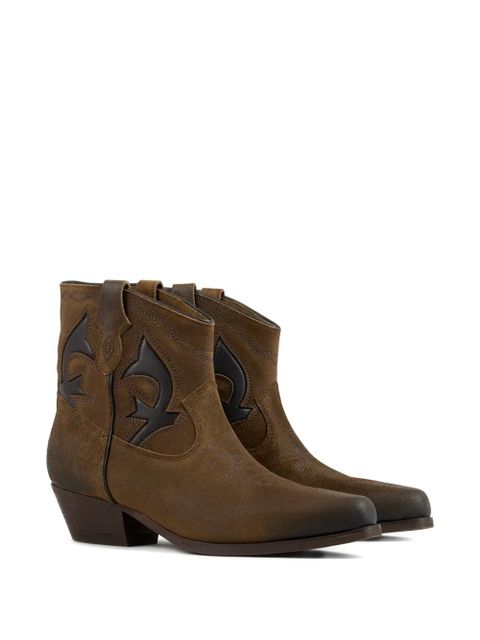 Ba&Sh Curtis leather boots - Brown - zdjęcie produktu nr 2