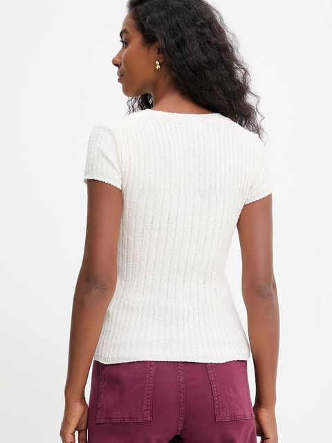 Answear.LAB bluzka damska kolor beżowy gładka - zdjęcie produktu nr 2