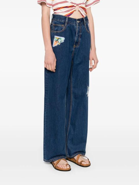 ALEMAIS straight-leg jeans - Blue