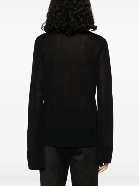 TOTEME knitted top - Black
