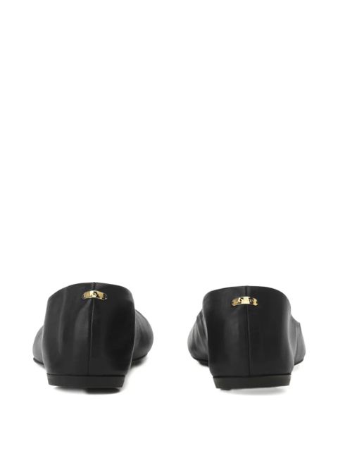 Lanvin leather ballet flats - Black
