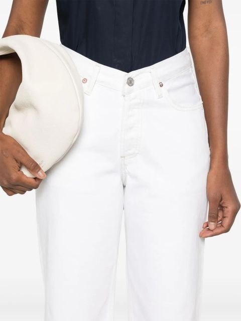 AGOLDE V-Waist Baggy jeans - White
