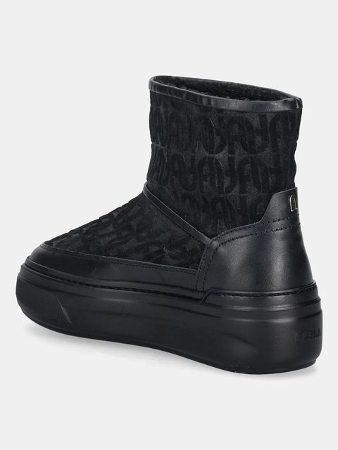Furla śniegowce zamszowe Nuage Snow Boot kolor czarny YK29NUA BX4215 O6000