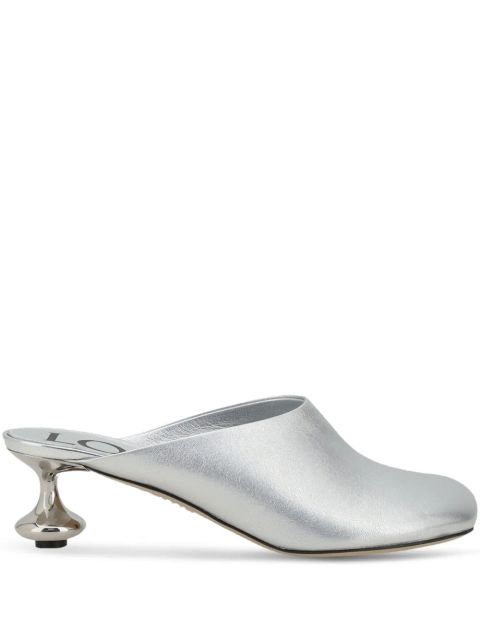 LOEWE 45mm Toy mules - Silver