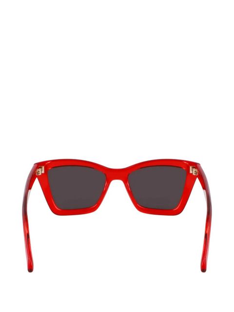 Ferragamo cat-eye sunglasses - Red