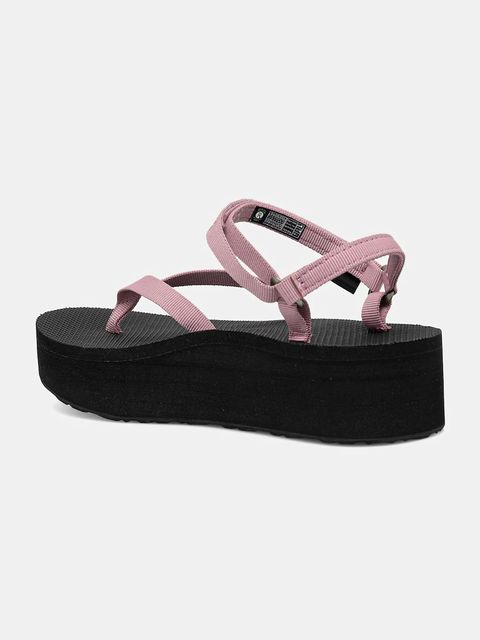 Teva sandały Flatform Sandal Slim damskie kolor fioletowy na platformie 1164630