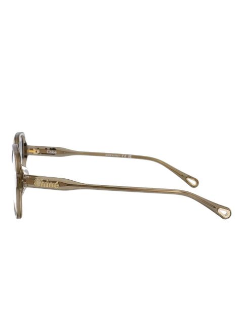 Chloé Eyewear square-frame glasses - Neutrals