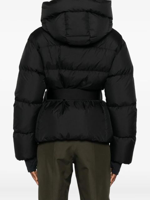 Moncler Grenoble belted hooded jacket - Black - zdjęcie produktu nr 2