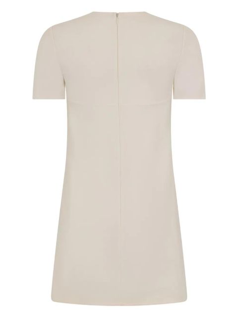 Valentino Garavani triangle-appliqué mini dress - Neutrals - zdjęcie produktu nr 2