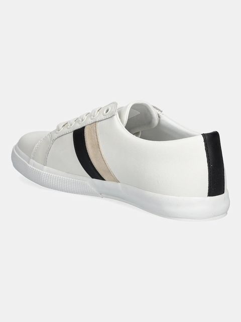 Lauren Ralph Lauren sneakersy skórzane Janson II damskie kolor biały 802979187001