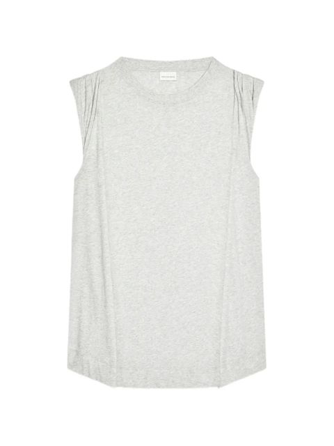 DRIES VAN NOTEN loose sleeveless T-shirt - Grey - zdjęcie produktu nr 1