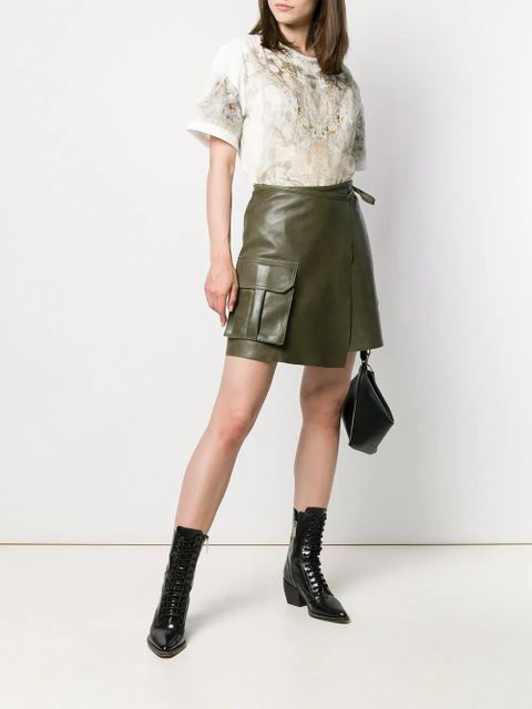 Alexander McQueen Ophelia print T-shirt - White - zdjęcie produktu nr 2