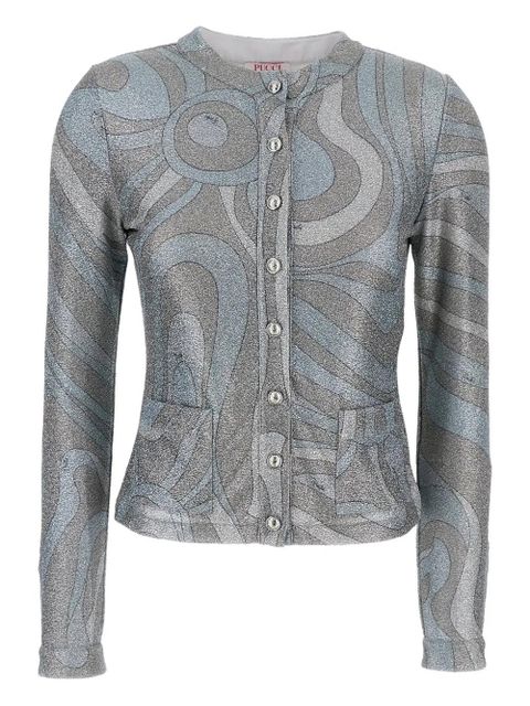PUCCI patch-pocket button cardigan - Grey - zdjęcie produktu nr 1