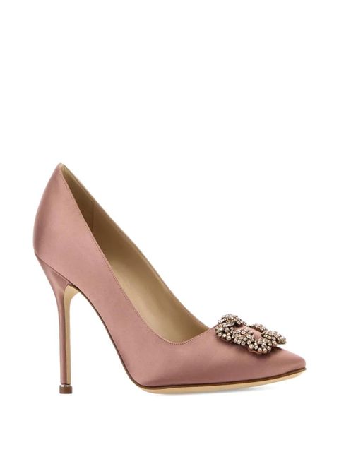 Manolo Blahnik 105mm Hangisi pumps - Pink - zdjęcie produktu nr 2