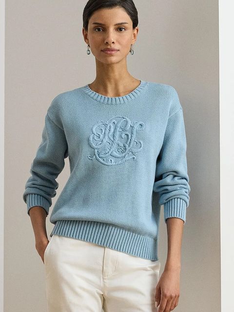 Lauren Ralph Lauren bluza damska bawełniana - zdjęcie produktu nr 1