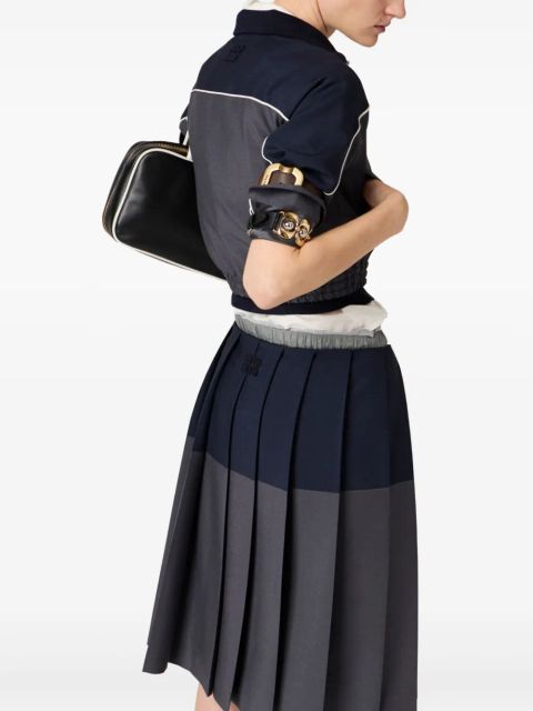 Miu Miu zip-up jacket - Grey