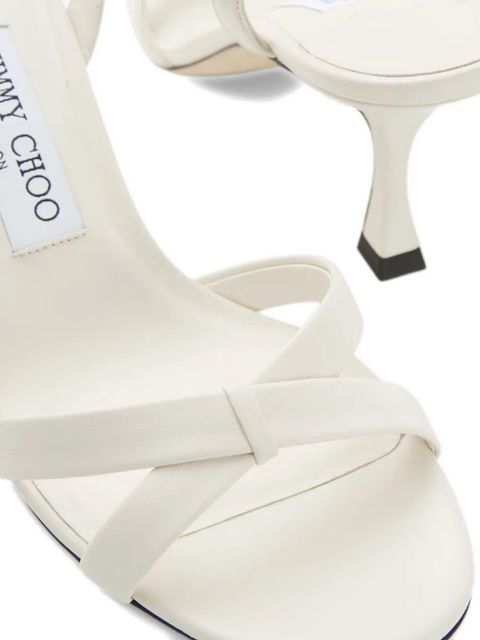 Jimmy Choo 65mm Elsy sandals - White