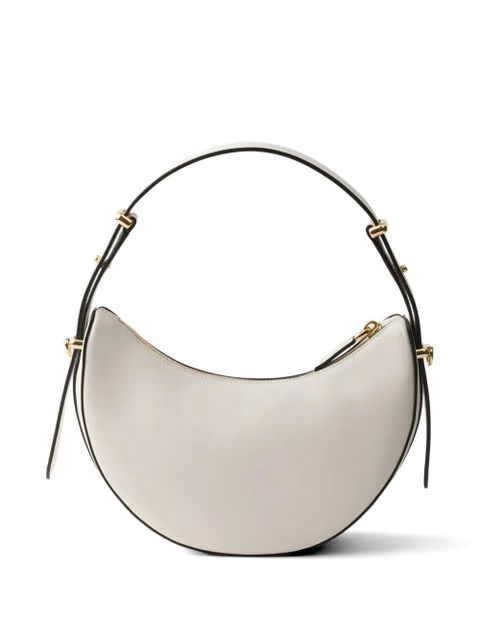 Prada Arqué mini leather shoulder bag - White - zdjęcie produktu nr 2