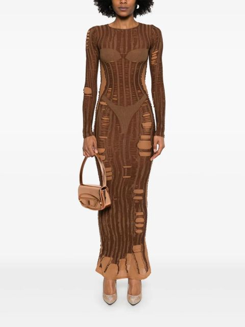 Diesel M-Calimera maxi dress - Brown