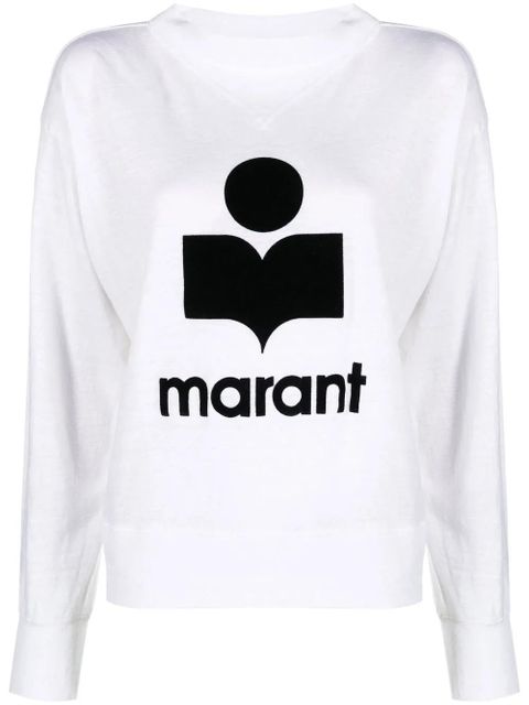 MARANT ÉTOILE Kilsen T-shirt - White - zdjęcie produktu nr 1