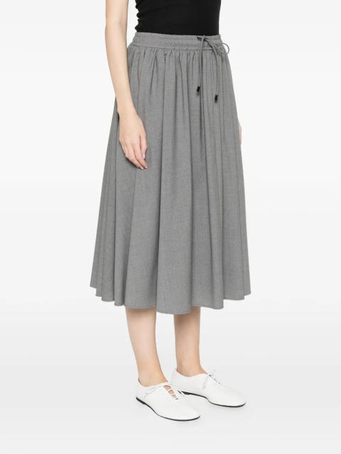 Max Mara drawstring skirt - Grey