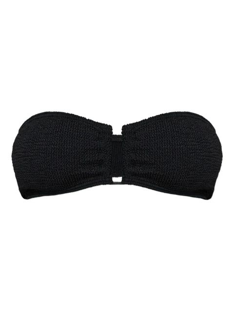 Bond-eye Blake texture bikini top - Black - zdjęcie produktu nr 1