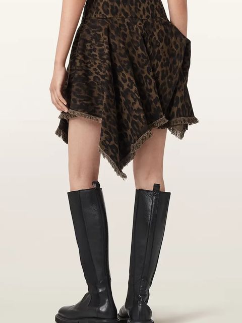 AllSaints spódnica asymetryczna CRISSY - zdjęcie produktu nr 1