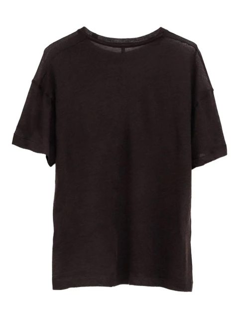 The Row Lila short-sleeve top - Brown