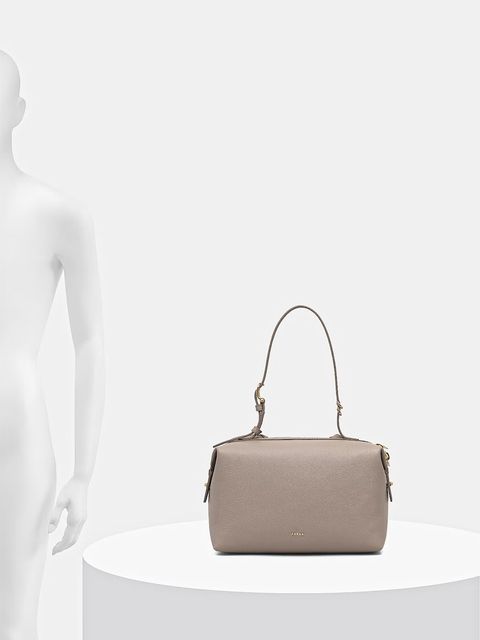 Furla torebka skórzana Double M Boston Bag