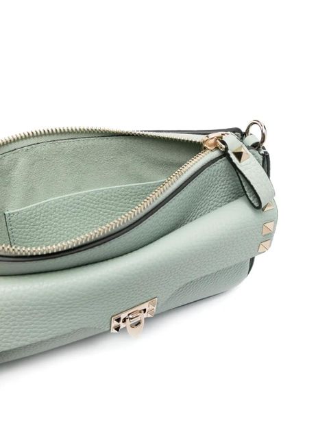 Valentino Garavani Rockstud leather crossbody bag - Green
