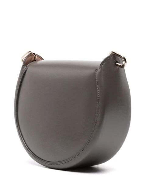 Chloé small Arlène leather crossbody bag - Grey