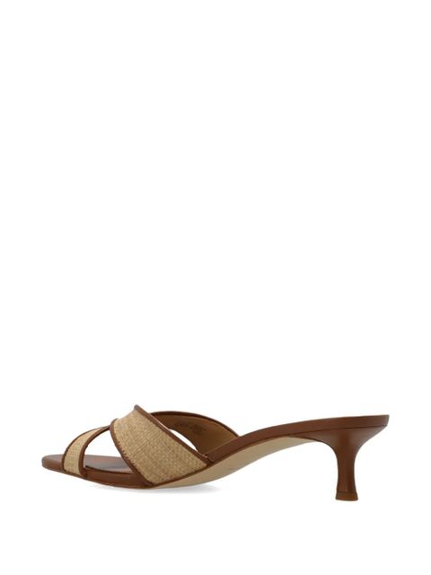 Michael Kors Cassidy criss-cross straps sandals - Neutrals
