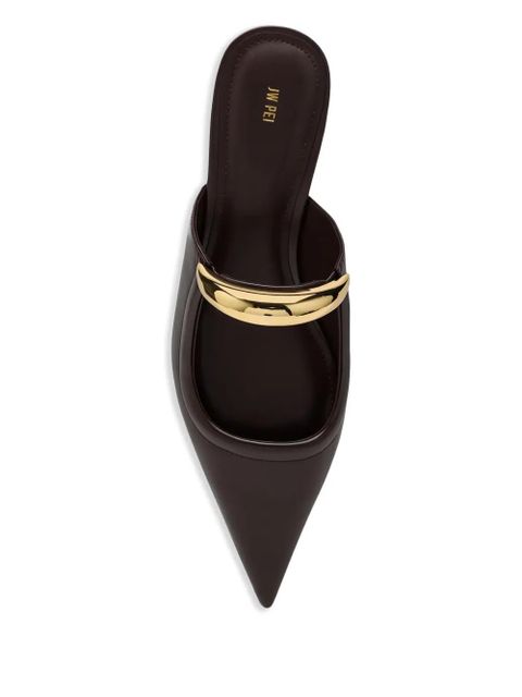 JW Pei 25mm Helena mules - Red - zdjęcie produktu nr 2