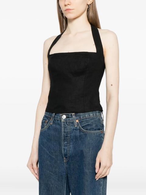 Reformation Malika top - Black