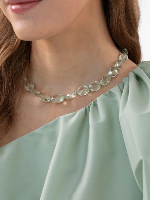 Jennifer Behr Claire green amethyst necklace