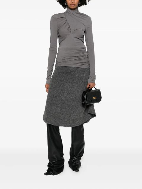 ENTIRE STUDIOS draped blouse - Grey