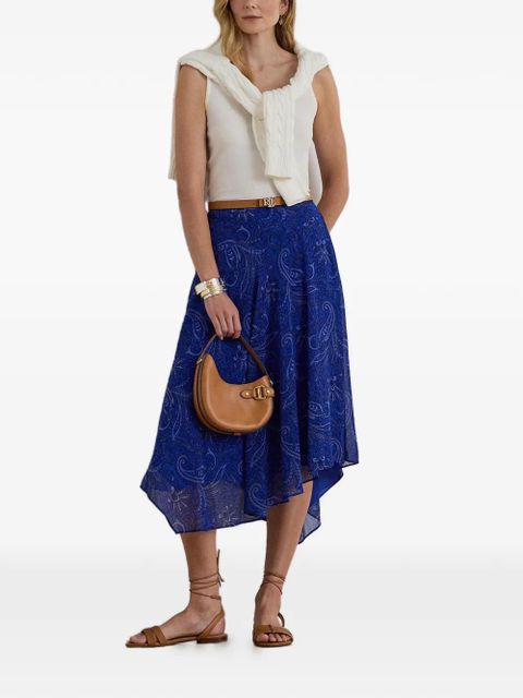 Lauren Ralph Lauren paisley-print midi skirt - Blue - zdjęcie produktu nr 2