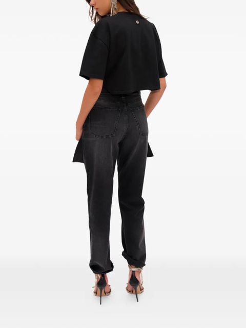 AREA tuxedo T-shirt - Black