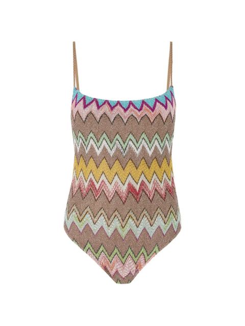 Missoni zig-zag swimsuit - Brown - zdjęcie produktu nr 1