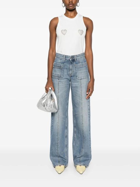 Blumarine straight-leg jeans - Blue - zdjęcie produktu nr 2