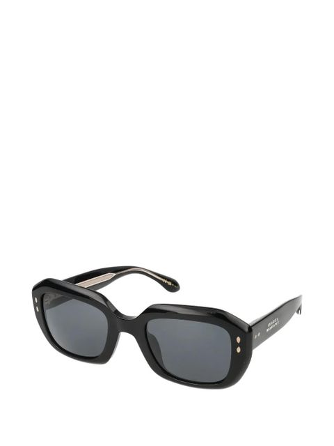 ISABEL MARANT rectangle-frame sunglasses - Black - zdjęcie produktu nr 2