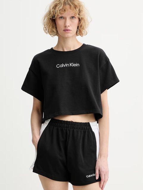 Calvin Klein T-shirt damski bawełniany - zdjęcie produktu nr 1