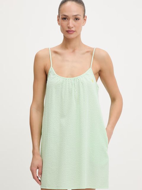 Polo Ralph Lauren koszula nocna damska bawełniana - zdjęcie produktu nr 2