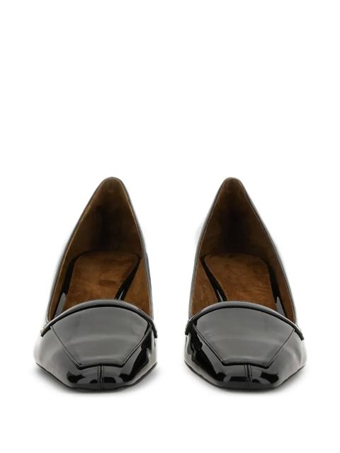 KHAITE 50mm square-toe pumps - Black
