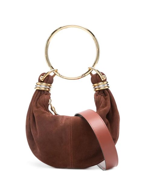 Chloé mini Bracelet Hobo suede bag - Brown - zdjęcie produktu nr 1