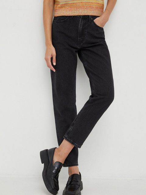 Levi's jeansy 80S MOM JEAN damskie high waist - zdjęcie produktu nr 2