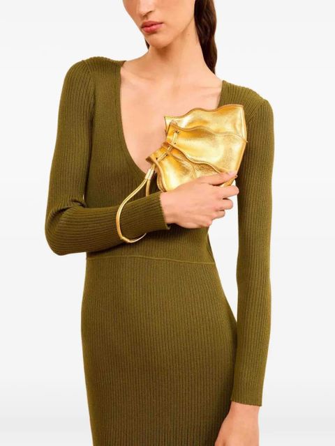 Ulla Johnson small Adria tote bag - Gold - zdjęcie produktu nr 2