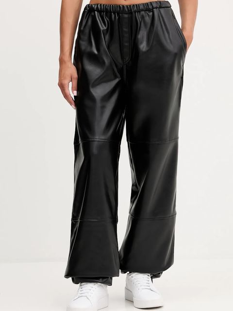 Hugo Blue spodnie damskie kolor czarny high waist 50546770 - zdjęcie produktu nr 1