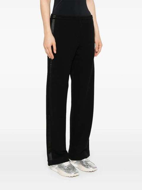 MM6 Maison Margiela single-stitch straight trousers - Black
